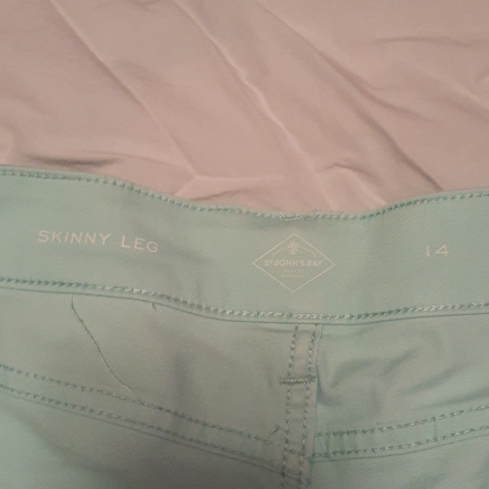 Skinny leg jean mint